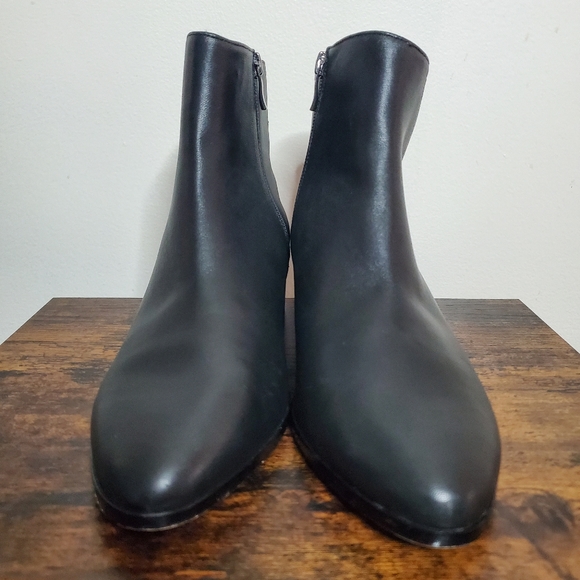 J.Crew Walker Leather Ankle Boots Size 7.5. - Picture 6 of 10